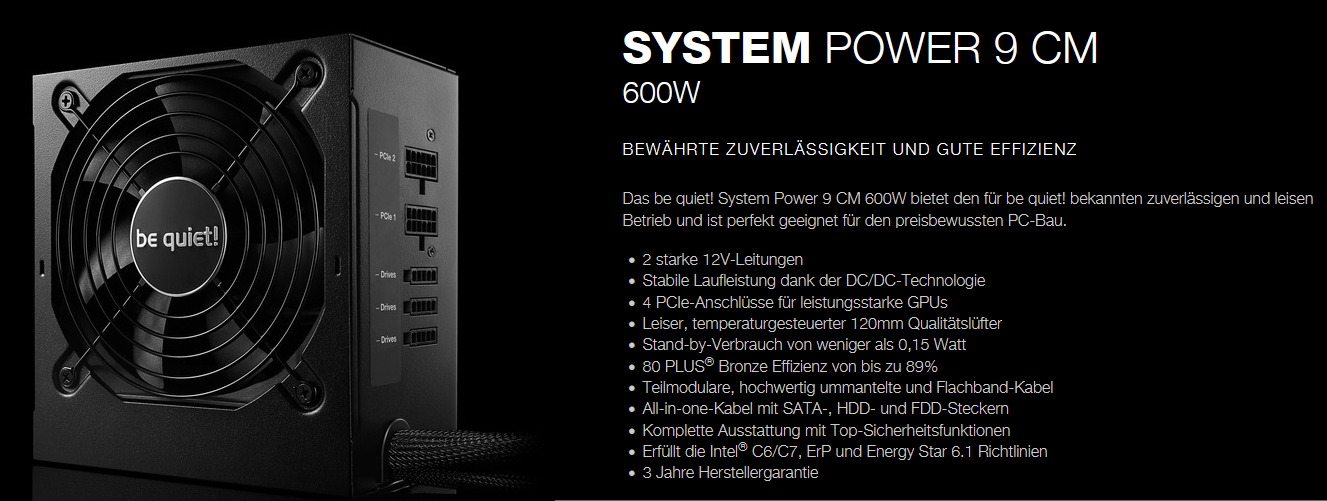 beQuietSystemPower9600WCMBanner